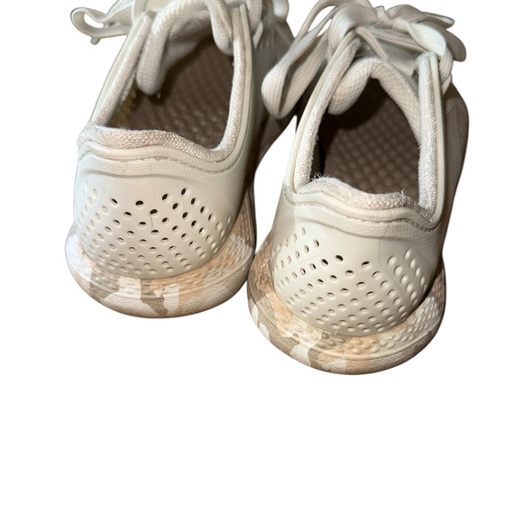 🛑 SOLD Crocs Literide Printed Camo Pacer W, Womens Sneaker, Almost White - Picture 5 of 7